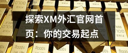 探索XM外汇官网首页：你的交易起点